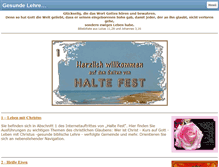 Tablet Screenshot of halte-fest.com